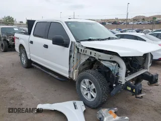 2018 Ford F-150 XL with VIN 1FTEW1E50JKE95093, listed as a IAAI auction lot 41944743 with 92,129 mi miles. Bid and sale history available at carsss.com. Image 1.
