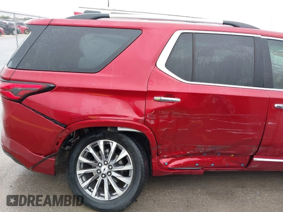 2023 Chevrolet Traverse Premier with VIN 1GNERKKW2PJ106602, listed as a IAAI auction lot 41890535 with 34,650 mi miles and . Bid and sale history available at DreamBid. Image 6.