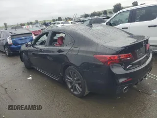 2019 Acura TLX w/A-Spec Pkg with VIN 19UUB1F68KA004146, listed as a Copart auction lot 44219705 with 56,725 mi miles and Salvage Title. Bid and sale history available at carsss.com. Image 2.