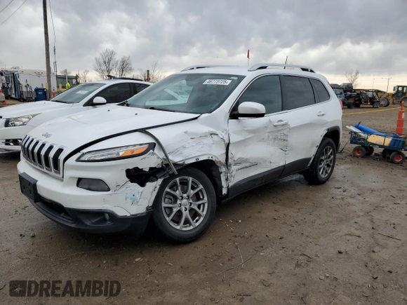 2018 Jeep Cherokee Latitude Plus with VIN 1C4PJLLB2JD622877, listed as a Copart auction lot 46773725 with 83,857 mi miles and Salvage Title. Bid and sale history available at carsss.com. Image 1.