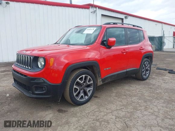2015 Jeep Renegade Latitude with VIN ZACCJABT0FPB96600, listed as a IAAI auction lot 41895478 with 161,168 mi miles. Bid and sale history available at carsss.com. Image 18.