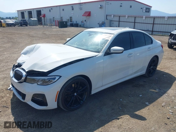 2019 BMW 3 Series 330i xDrive with VIN WBA5R7C52KAJ82760, listed as a IAAI auction lot 42485304 with 43,298 mi miles and . Bid and sale history available at DreamBid. Image 17.