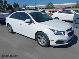 2016 Chevrolet Cruze Limited LT with VIN 1G1PE5SB6G7176704, listed as a IAAI auction lot 42003652 with 64,625 mi miles. Bid and sale history available at carsss.com. Image 1.