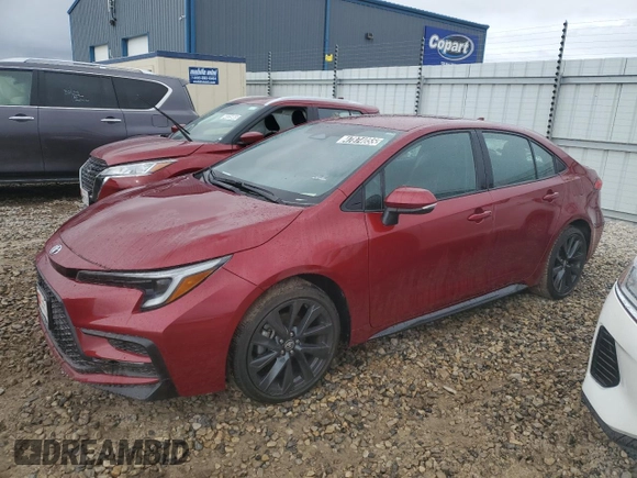 2024 Toyota Corolla SE with VIN 5YFS4MCE2RP171590, listed as a Copart auction lot 47874055 with 12,027 mi miles and Clean Title. Bid and sale history available at DreamBid. Image 1.