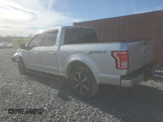 2016 Ford F-150 XL with VIN 1FTEW1CF7GFC54371, listed as a Copart auction lot 49712845 with 133,727 mi miles and Salvage Title. Bid and sale history available at carsss.com. Image 2.