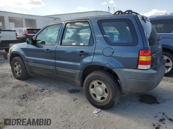 2001 Ford Escape XLS with VIN 1FMYU01BX1KB53168, listed as a Copart auction lot 76547834 with 71,025 mi miles and Salvage title. Bid and sale history available at DreamBid. Image 2.