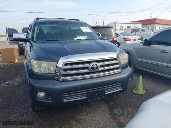 2008 Toyota Sequoia Ltd with VIN 5TDZY68A48S004805, listed as a IAAI auction lot 41766525 with 213,433 mi miles. Bid and sale history available at carsss.com. Image 12.
