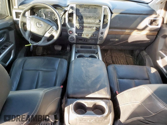 2020 Nissan Titan SL с VIN 1N6AA1ED5LN501764, выставлен на аукционе Copart как лот 53825815 с пробегом 161 163 миль миль и Списание • Salvage title. История ставок и продаж доступна на DreamBid. Изображение 8.