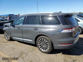 2021 Lincoln Aviator Black Label with VIN 5LM5J9XC7MGL06853, listed as a Copart auction lot 77222314 with 24,373 mi miles and Clean Title. Bid and sale history available at carsss.com. Image 2.