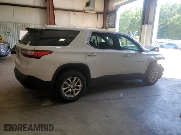 2020 Chevrolet Traverse LS с VIN 1GNERFKW2LJ141156, выставлен на аукционе Copart как лот 56180075 с пробегом 140 770 миль миль и Списание • Salvage title. История ставок и продаж доступна на DreamBid. Изображение 3.