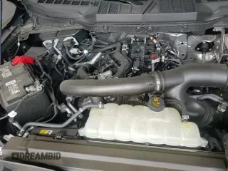 2024 Ford F-150 Lariat with VIN 1FTFW5L83RKE25818, listed as a Copart auction lot 64980445 with 13,717 mi miles and Salvage title. Bid and sale history available at DreamBid. Image 13.