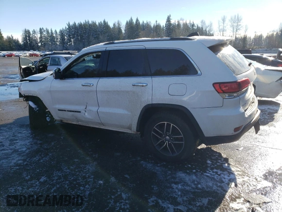 2018 Jeep Grand Cherokee Limited with VIN 1C4RJFBG7JC244021, listed as a Copart auction lot 43531985 with Not Provided miles and Salvage Title. Bid and sale history available at DreamBid. Image 2.