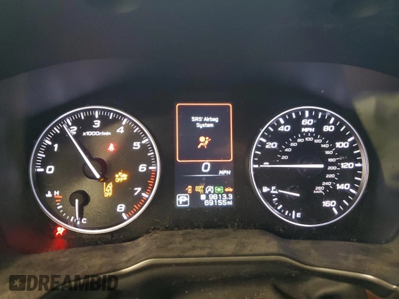 2021 Subaru Outback Touring XT with VIN 4S4BTGPD1M3225464, listed as a Copart auction lot 49187535 with 69,155 mi miles and Salvage title. Bid and sale history available at DreamBid. Image 9.
