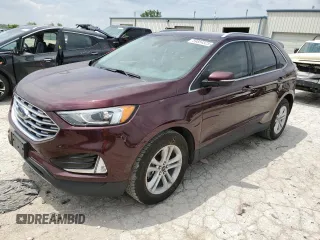 2020 Ford Edge SEL with VIN 2FMPK3J94LBB47444, listed as a Copart auction lot 59854325 with 61,710 mi miles and Salvage title. Bid and sale history available at DreamBid. Image 1.
