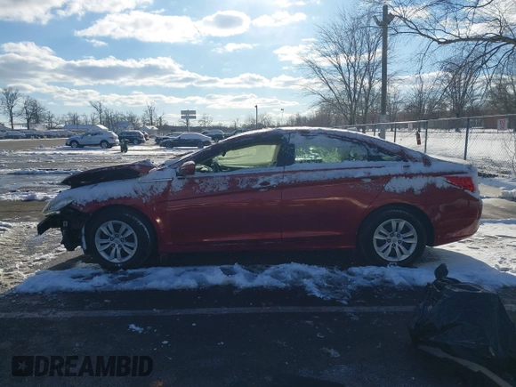 2012 Hyundai Sonata GLS with VIN 5NPEB4AC8CH335899, listed as a IAAI auction lot 41378841 with 54,837 mi miles. Bid and sale history available at carsss.com. Image 14.