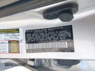 2012 Toyota Camry L with VIN 4T1BF1FK3CU022699, listed as a IAAI auction lot 41986356 with 129,926 mi miles. Bid and sale history available at carsss.com. Image 9.