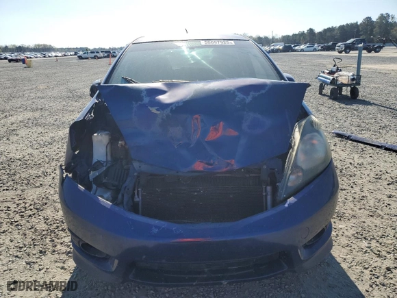 2013 Honda Fit Sport with VIN JHMGE8H5XDC007040, listed as a Copart auction lot 50697925 with 238,190 mi miles and Salvage Title. Bid and sale history available at carsss.com. Image 5.