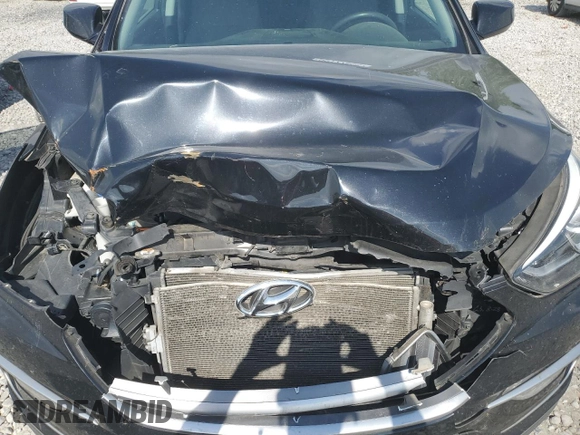 2017 Hyundai Santa Fe 2.4L with VIN 5NMZU3LB3HH011340, listed as a Copart auction lot 59177895 with 162,679 mi miles and Salvage title. Bid and sale history available at DreamBid. Image 12.