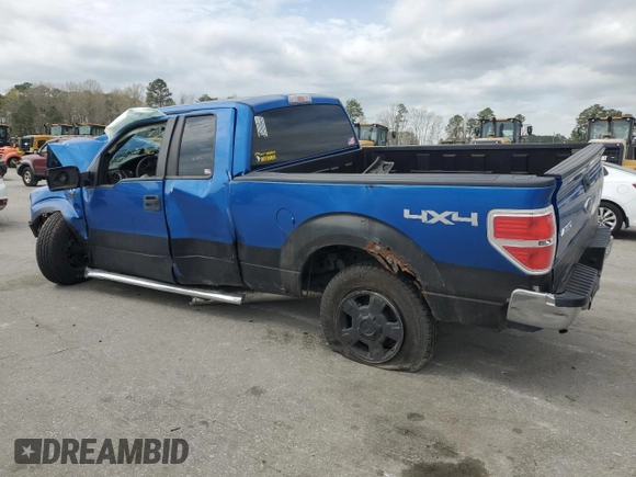 2010 Ford F-150 XL with VIN 1FTEX1E88AFD60038, listed as a Copart auction lot 49773115 with 105,461 mi miles and Salvage title. Bid and sale history available at DreamBid. Image 2.