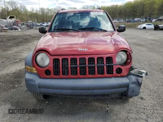 2007 Jeep Liberty Sport with VIN 1J8GL48K37W662433, listed as a Copart auction lot 52974075 with 203,744 mi miles and Salvage Title. Bid and sale history available at carsss.com. Image 5.