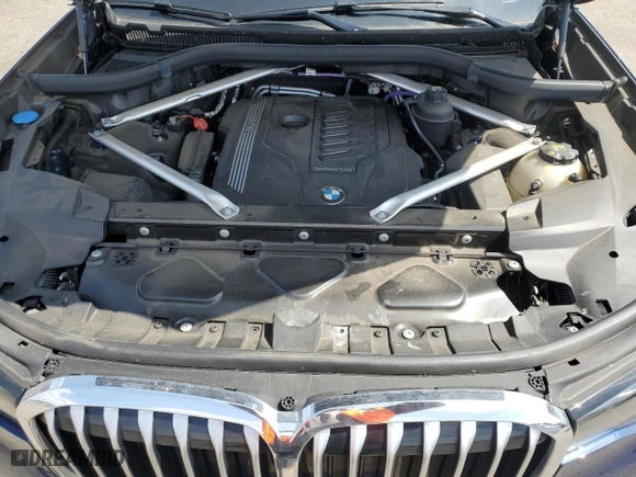 2022 BMW X7 xDrive40i with VIN 5UXCW2C05N9M66785, listed as a Copart auction lot 51594175 with 40,616 mi miles and Salvage Title. Bid and sale history available at carsss.com. Image 12.