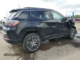 2023 Jeep Compass Limited with VIN 3C4NJDCN7PT519867, listed as a Copart auction lot 55851305 with 18,058 mi miles and Salvage title. Bid and sale history available at DreamBid. Image 3.