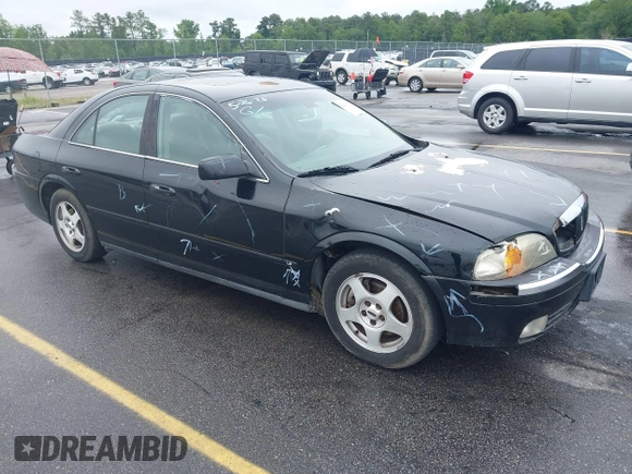2001 Lincoln LS w/Base Pkg z VIN 1LNHM87A11Y601193, wystawiony jako IAAI lot #42341770 z przebiegiem 187 845 mil mil oraz . Historia ofert i sprzedaży dostępna na DreamBid. Obrazek 1.