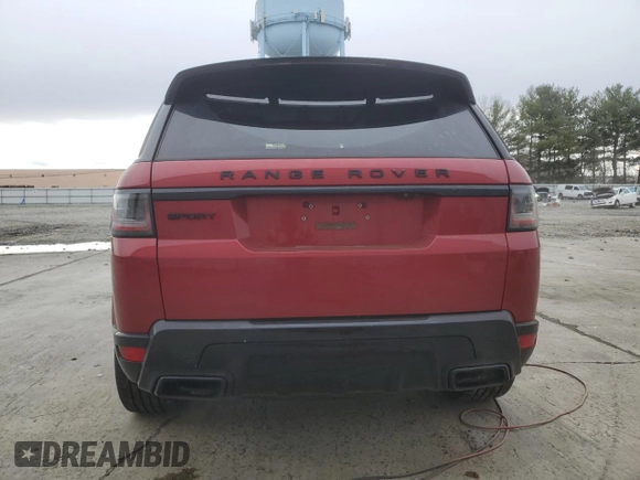 2018 Land Rover Range Rover Sport HSE with VIN SALWR2RVXJA198813, listed as a Copart auction lot 50330145 with 151,499 mi miles and Clean Title. Bid and sale history available at carsss.com. Image 6.