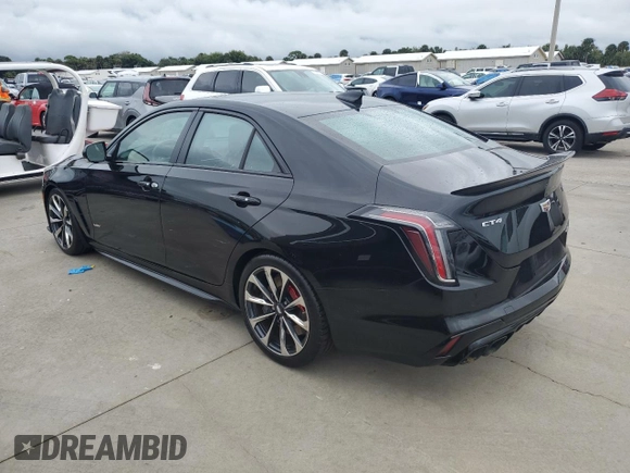 2023 Cadillac CT4-V Blackwing z VIN 1G6DL5RP9P0460034, wystawiony jako Copart lot #74655204 z przebiegiem Nie podano mil oraz Szkody całkowita. Historia ofert i sprzedaży dostępna na DreamBid. Obrazek 2.