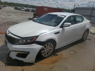 2015 Kia Optima EX with VIN 5XXGN4A76FG363090, listed as a Copart auction lot 55998475 with 281,978 mi miles and Salvage title. Bid and sale history available at DreamBid. Image 1.