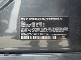 2014 BMW 3 Series 328d xDrive с VIN WBA3D5C5XEKX96724, выставлен на аукционе Copart как лот 58524375 с пробегом 90 688 миль миль и Списание • Salvage title. История ставок и продаж доступна на DreamBid. Изображение 12.