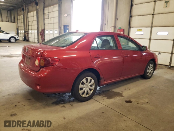 2009 Toyota Corolla with VIN 1NXBU40E19Z121976, listed as a Copart auction lot 55654795 with 238,532 mi miles and Clean Title. Bid and sale history available at carsss.com. Image 3.