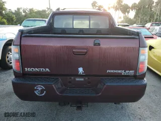 2008 Honda Ridgeline RTL with VIN 2HJYK16598H509674, listed as a Copart auction lot 74334434 with 0 mi miles and Non Repairable. Bid and sale history available at carsss.com. Image 6.