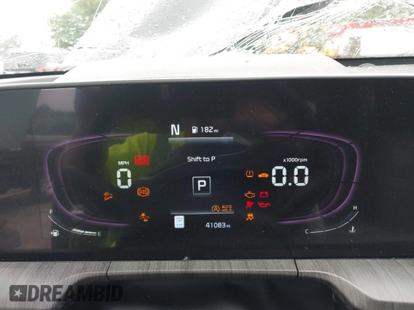 2023 Kia Telluride EX with VIN 5XYP34GC9PG339972, listed as a IAAI auction lot 42212326 with 41,083 mi miles and . Bid and sale history available at DreamBid. Image 7.