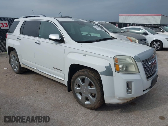 2013 GMC Terrain Denali with VIN 2GKFLYE36D6119000, listed as a IAAI auction lot 41916414 with 207,949 mi miles and . Bid and sale history available at DreamBid. Image 1.