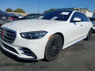 2023 Mercedes-Benz S-Class S 500 with VIN W1K6G6DBXPA194955, listed as a IAAI auction lot 41528254 with 16,168 mi miles. Bid and sale history available at carsss.com. Image 20.