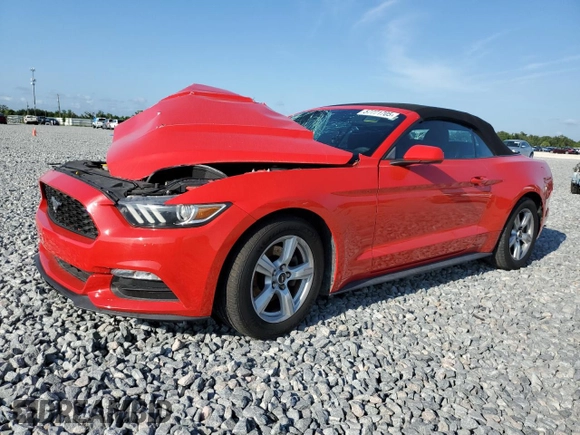 2015 Ford Mustang V6 with VIN 1FATP8EM1F5380437, listed as a Copart auction lot 57771705 with 78,708 mi miles and Salvage title. Bid and sale history available at DreamBid. Image 1.