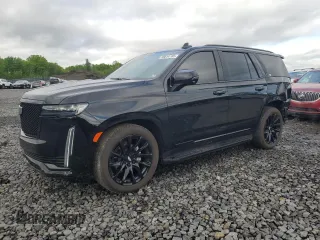 2024 Cadillac Escalade 4WD Sport with VIN 1GYS4FKL2RR154414, listed as a Copart auction lot 56644165 with 11,479 mi miles and Salvage title. Bid and sale history available at DreamBid. Image 1.