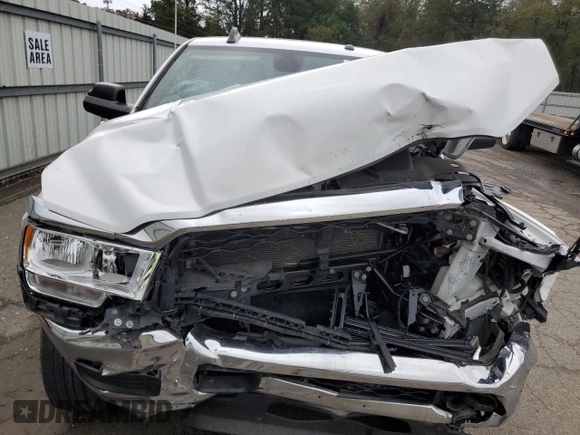 2020 Ram 2500 Tradesman with VIN 3C7WR4HJ0LG307787, listed as a Copart auction lot 80915224 with 109,554 mi miles and Salvage Title. Bid and sale history available at carsss.com. Image 11.