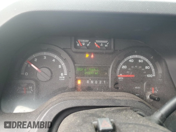 2011 Ford Econoline Cargo Commercial with VIN 1FTSS3ELXBDA21411, listed as a Copart auction lot 46906325 with Not provided miles and Salvage title. Bid and sale history available at DreamBid. Image 9.