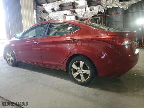 2011 Hyundai Elantra Ltd with VIN KMHDH4AE2BU107893, listed as a Copart auction lot 53711275 with 86,097 mi miles and Clean Title. Bid and sale history available at carsss.com. Image 2.