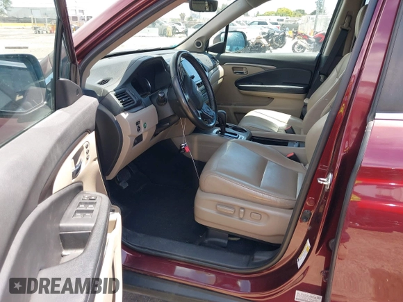 2019 Honda Pilot EX-L with VIN 5FNYF6H56KB051446, listed as a IAAI auction lot 42814703 with 72,299 mi miles and . Bid and sale history available at DreamBid. Image 5.