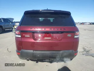 2017 Land Rover Range Rover Sport with VIN SALWR2FE2HA143609, listed as a Copart auction lot 87366894 with 80,801 mi miles and Salvage Title. Bid and sale history available at DreamBid. Image 6.