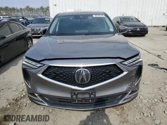 2022 Acura MDX w/Technology Package with VIN 5J8YE1H45NL014145, listed as a Copart auction lot 48190145 with 37,849 mi miles and Salvage Title. Bid and sale history available at carsss.com. Image 5.