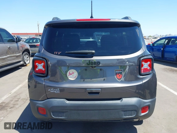 2020 Jeep Renegade Latitude with VIN ZACNJABB7LPL12187, listed as a IAAI auction lot 42304621 with 77,446 mi miles and . Bid and sale history available at DreamBid. Image 16.