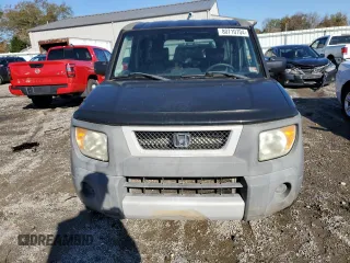 2003 Honda Element DX z VIN 5J6YH28213L007341, wystawiony jako Copart lot #80710704 z przebiegiem 56 351 mil mil oraz Czysty tytuł • Clean title. Historia ofert i sprzedaży dostępna na DreamBid. Obrazek 5.