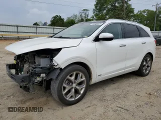 2016 Kia Sorento SX z VIN 5XYPKDA53GG142261, wystawiony jako Copart lot #54708025 z przebiegiem 150 273 mil mil oraz Szkoda całkowita • Salvage title. Historia ofert i sprzedaży dostępna na DreamBid. Obrazek 1.