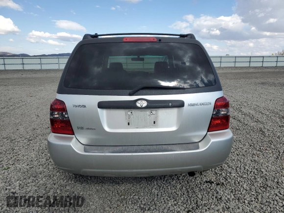 2005 Toyota Highlander with VIN JTEEP21A350110922, listed as a Copart auction lot 54382275 with 256,375 mi miles and Clean Title. Bid and sale history available at DreamBid. Image 6.