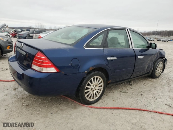 2006 Mercury Montego Premier with VIN 1MEHM42106G604098, listed as a Copart auction lot 46887265 with 169,552 mi miles and Clean Title. Bid and sale history available at carsss.com. Image 3.
