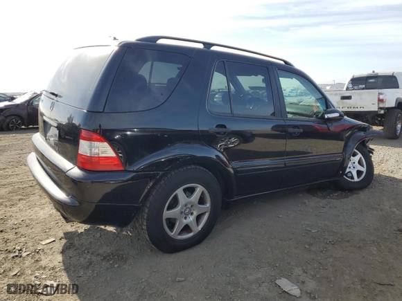 2002 Mercedes-Benz M-Class with VIN 4JGAB54E42A300392, listed as a Copart auction lot 85862904 with 50,852 mi miles and Salvage Title. Bid and sale history available at carsss.com. Image 3.